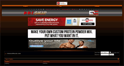Desktop Screenshot of intensemuscle.com
